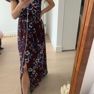 Banana Republic maxi floral dress